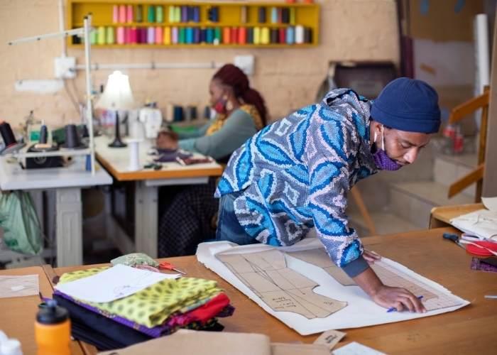 African fashion design studio Business Finance