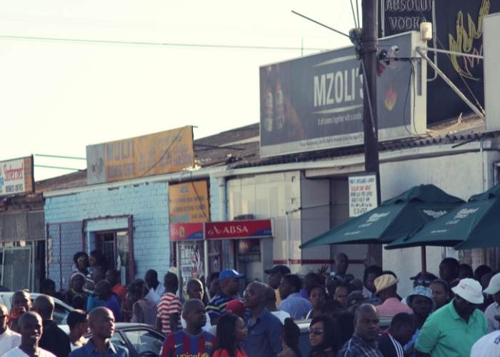 South African Township - Mzolis Place in Gugulethu Business Finance